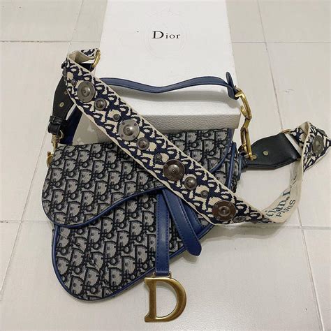 dior sling bag blue|christian Dior sling bag price.